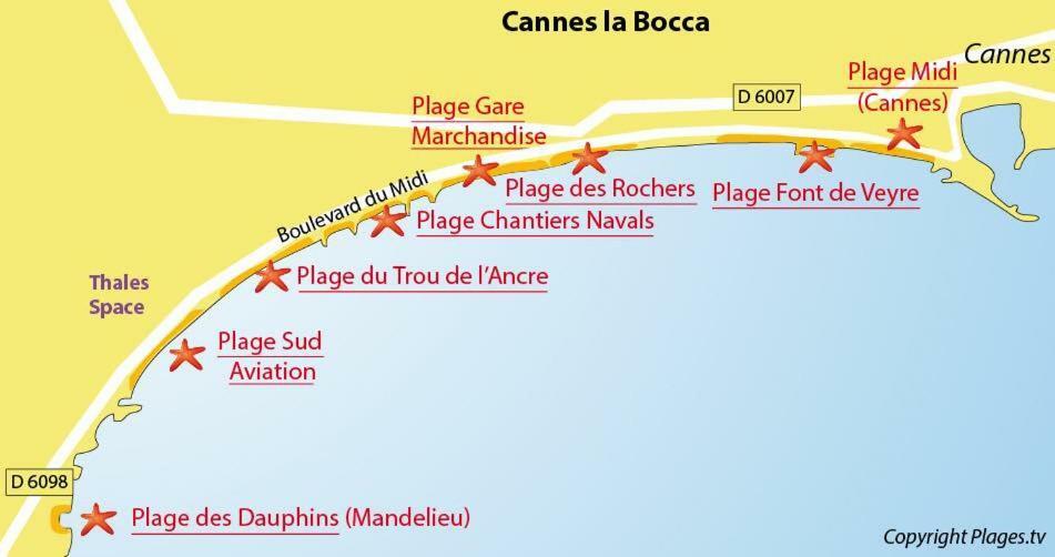Residence Pierre & Vacances Cannes Verrerie ภายนอก รูปภาพ